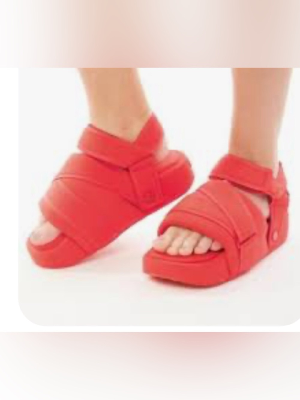 Adidas Y-3 Comfylette Yohji Yamamoto Platform Slides Sandals